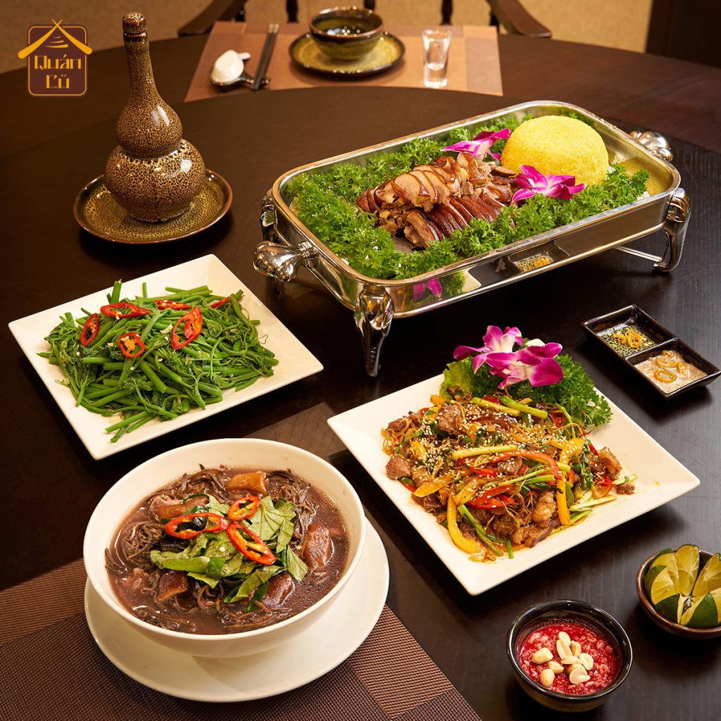 thực đơn kỷ niệm ngày cưới